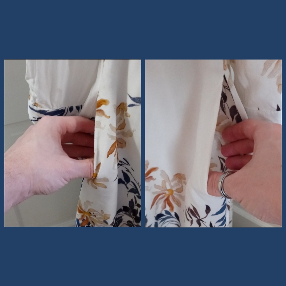 🍂Free People🍂 - Ivory "After The Storm" Maxi Dress - Picture 10 of 16